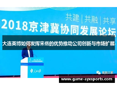 大连英博如何发挥宋岳的优势推动公司创新与市场扩展